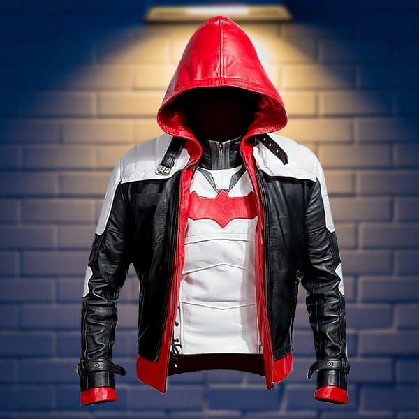 Batman Arkham Knight Gaming Red Hood Leather Costume | Leather Jackets |  Supreme Fashion Jackets