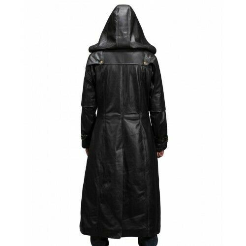 MEN'S HUNTSMAN BLACK GOTHIC DUSTER TRENCH COAT | duster trench coat ...