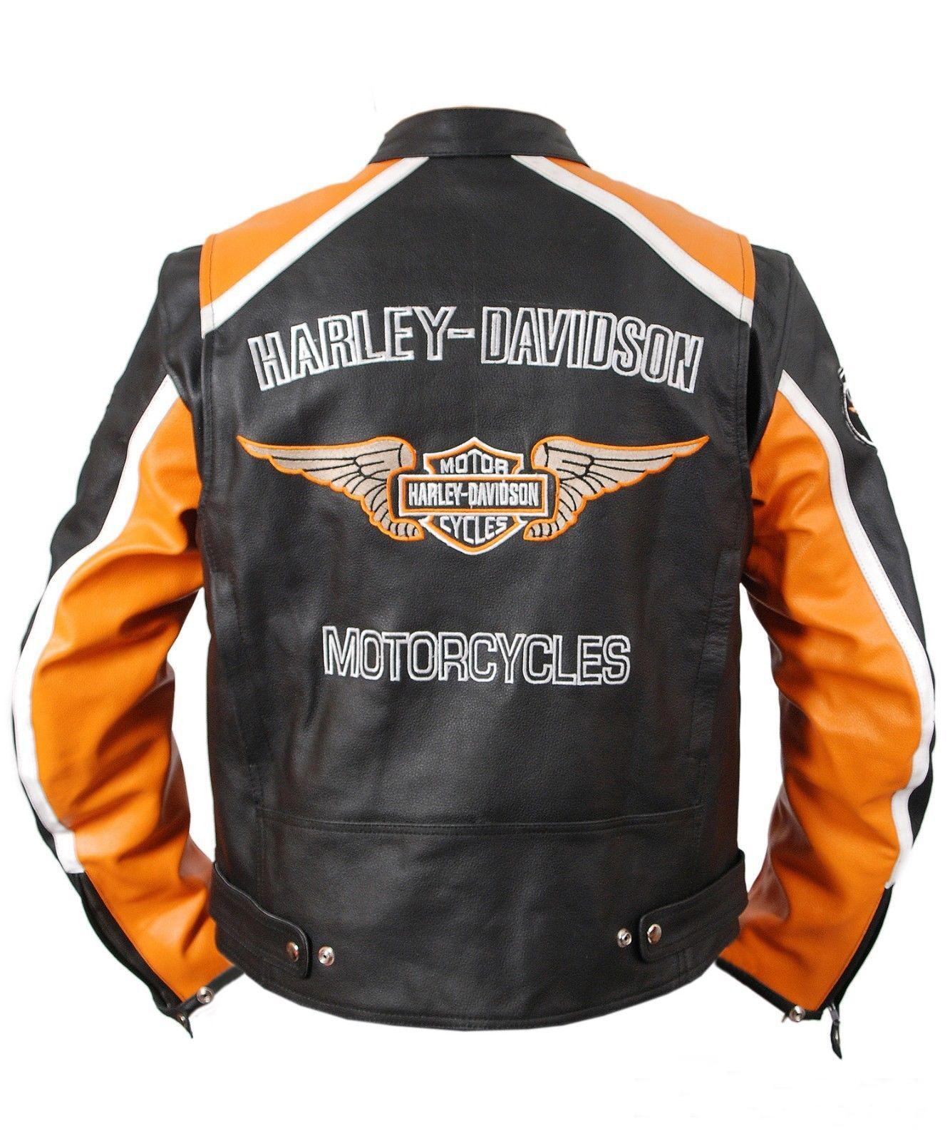 MEN'S HARLEY DAVIDSON MOTORCYCLE CLASSIC CRUISER JACKET | Leather